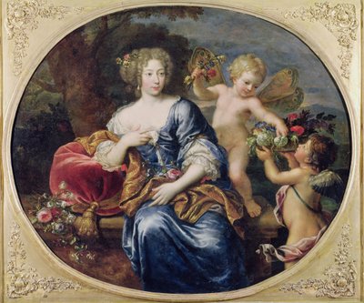 Ritratto presunto di Françoise-Athénaïs de Rochechouart de Mortemart (1640-1707) Marchesa di Montespan da Pierre Mignard